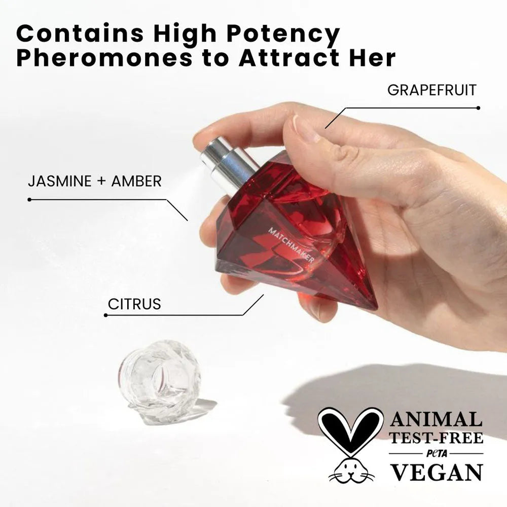 Eye of Love Matchmaker Red Diamond LGTBQ - 30 ml - Pheromone Parfum for Women to attract Women - 30 ml Spray - Take A Peek
