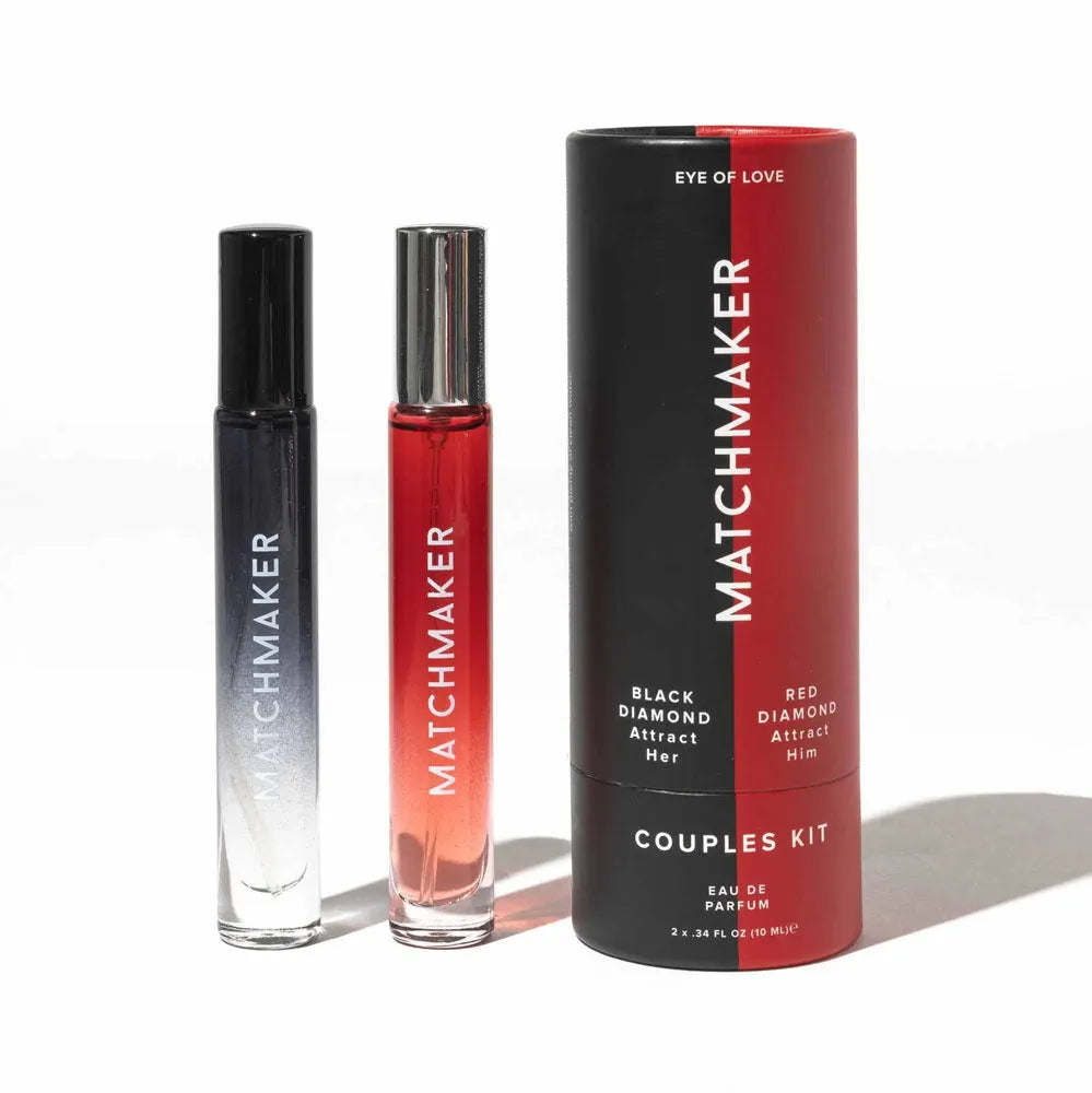 Eye of Love Matchmaker Couples Kit Pheromone Parfums - His and Hers Pheromone Parfum - 2 x 10ml Sprays - Take A Peek