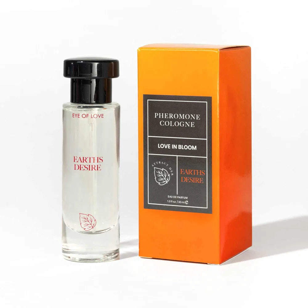 Eye Of Love Love In Bloom Earths Desire Pheromone Cologne - 30ml - Cypress & Bergamot Scented Pheromone Cologne for Men to attract Women - 30 ml Spray - Take A Peek