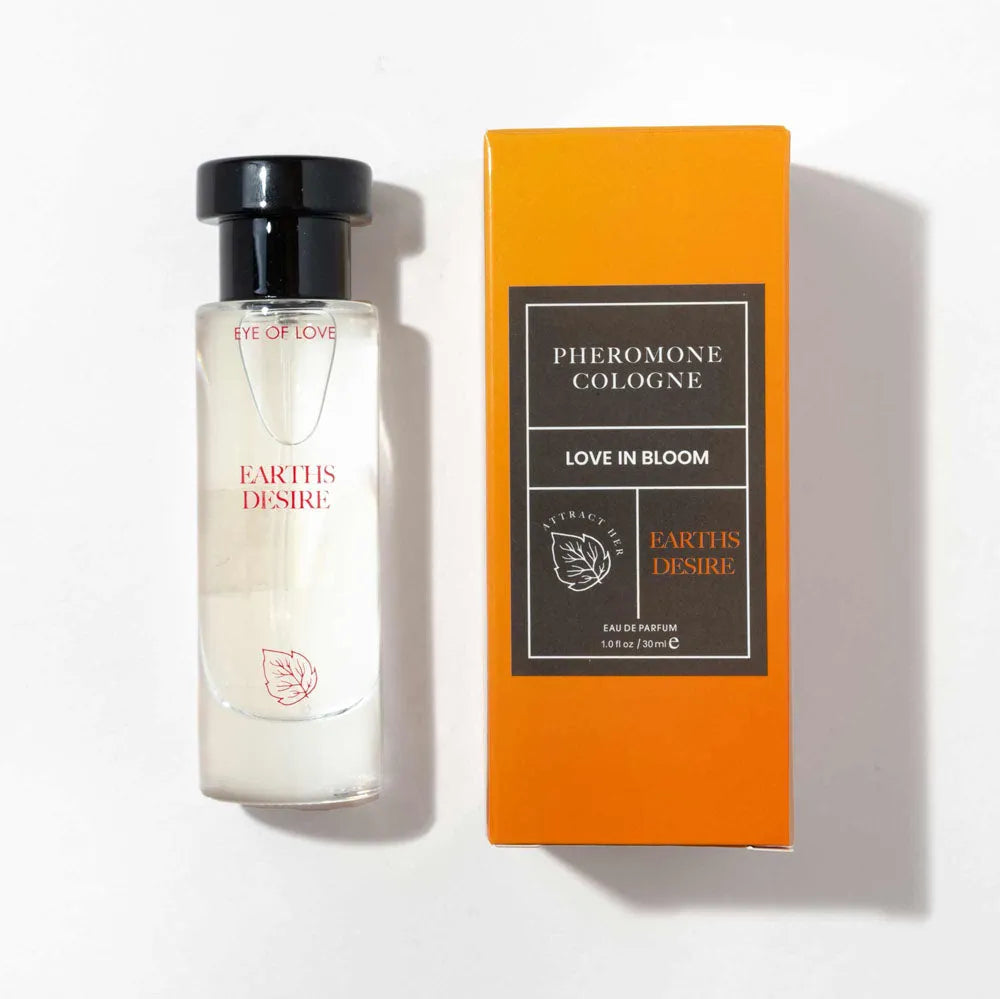 Eye Of Love Love In Bloom Earths Desire Pheromone Cologne - 30ml - Cypress & Bergamot Scented Pheromone Cologne for Men to attract Women - 30 ml Spray - Take A Peek