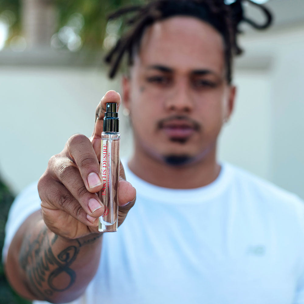 Eye Of Love Love In Bloom Earths Desire Pheromone Cologne - 10ml - Cypress & Bergamot Scented Pheromone Cologne for Men to attract Women - 10 ml Spray - Take A Peek