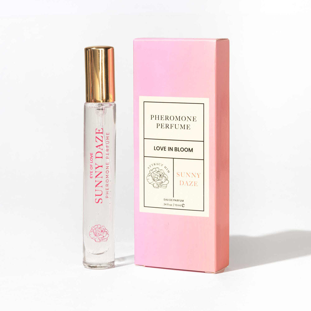 Eye Of Love Love In Bloom Sunny Daze Pheromone Perfume - 10ml - Floral & Citrus Scented Pheromone Parfum for Women to attract Men - 10 ml Spray - Take A Peek