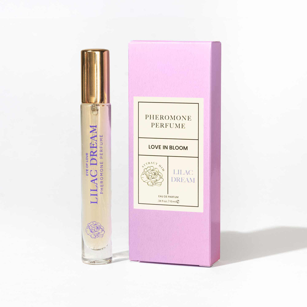 Eye Of Love Love In Bloom Lilac Dream Pheromone Perfume - 10ml - Vanilla Scented Pheromone Parfum for Women to attract Men - 10 ml Spray