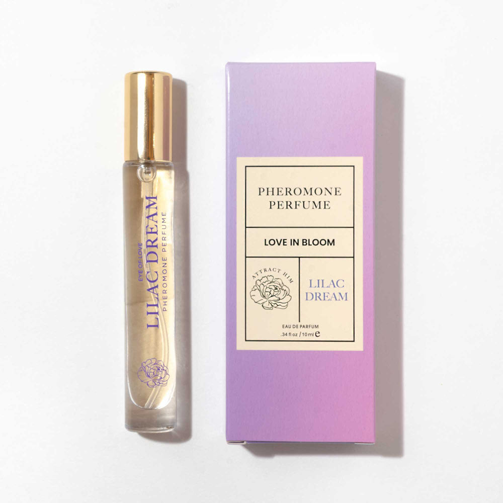Eye Of Love Love In Bloom Lilac Dream Pheromone Perfume - 10ml - Vanilla Scented Pheromone Parfum for Women to attract Men - 10 ml Spray