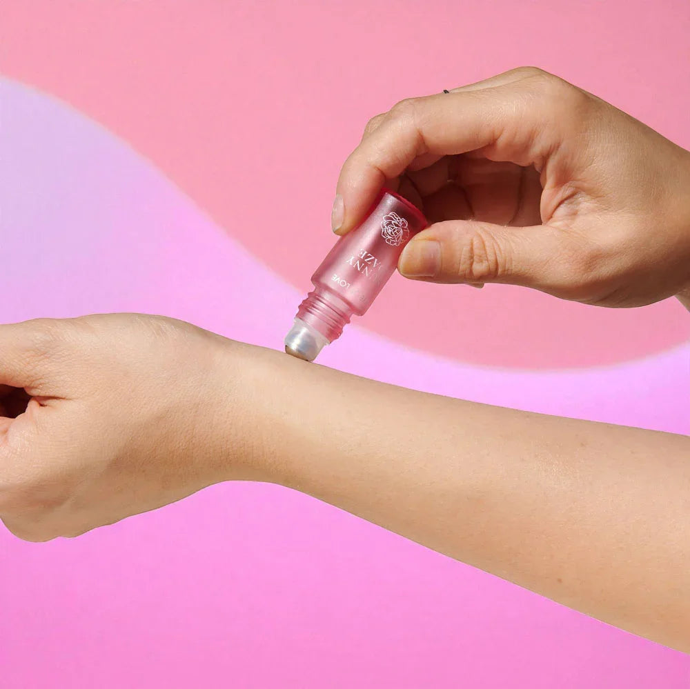 Eye Of Love Love In Bloom Pheromone Perfume Roll-On Set - Day to Night (Sunny Daze & Lilac Dream) Pheromone Perfume Oils for Women to attract Men - 10 ml Roll On Bottles - Take A Peek