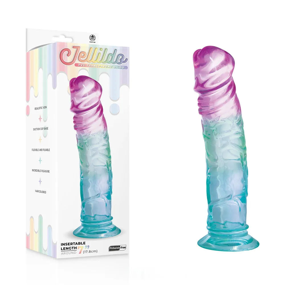 Jellido 18cm Dildo - Clear 18 cm Dildo - Take A Peek