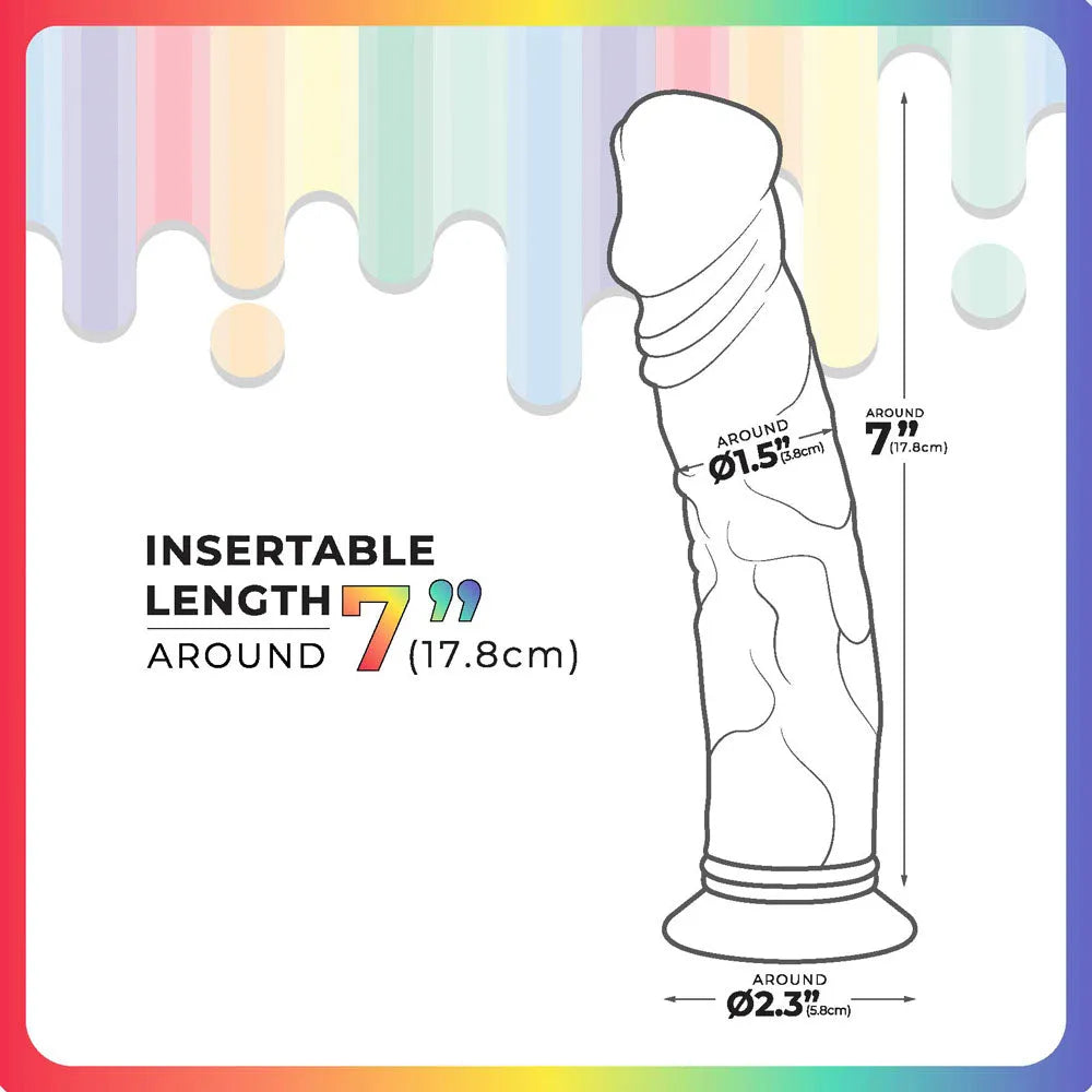 Jellido 18cm Dildo - Clear 18 cm Dildo - Take A Peek