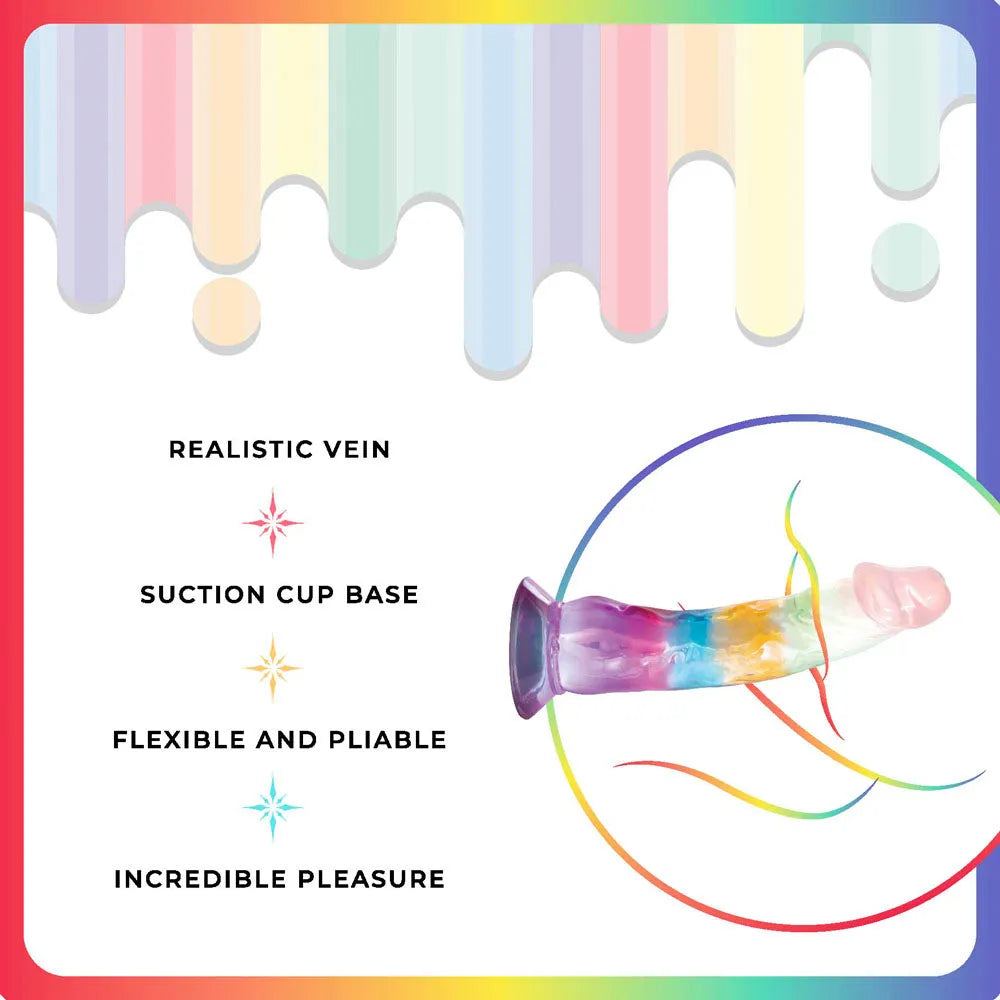 Jellido 16.5cm Dildo - Clear 16.5 cm Dildo - Take A Peek