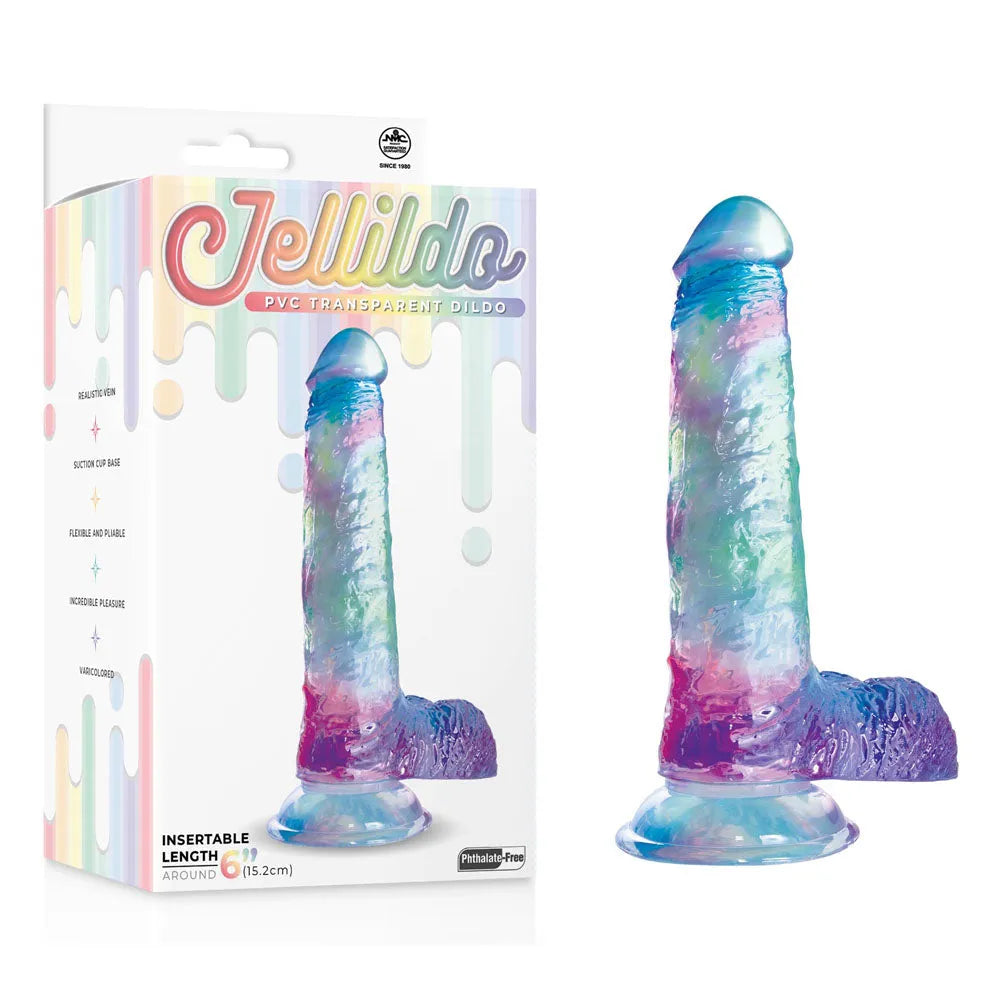 Jellido 15.2cm Dildo - Clear 15.2 cm Dildo - Take A Peek
