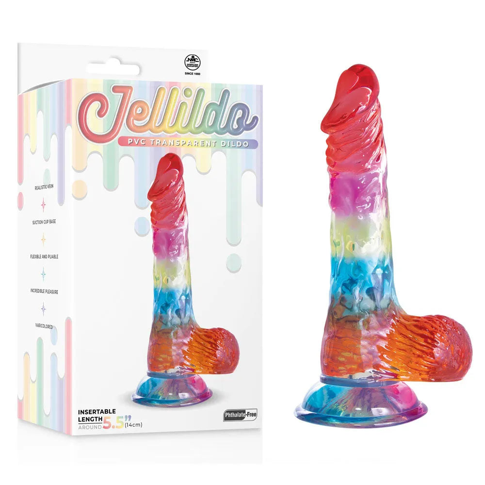 Jellido 14cm Dildo - Clear 14 cm Dildo - Take A Peek