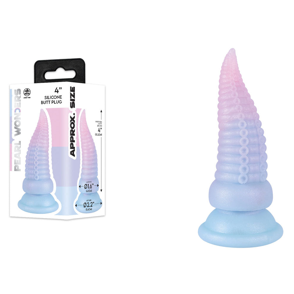Pearl Wonders - Fantasy Tentacle Plug - Coloured 10 cm Fantasy Anal Plug