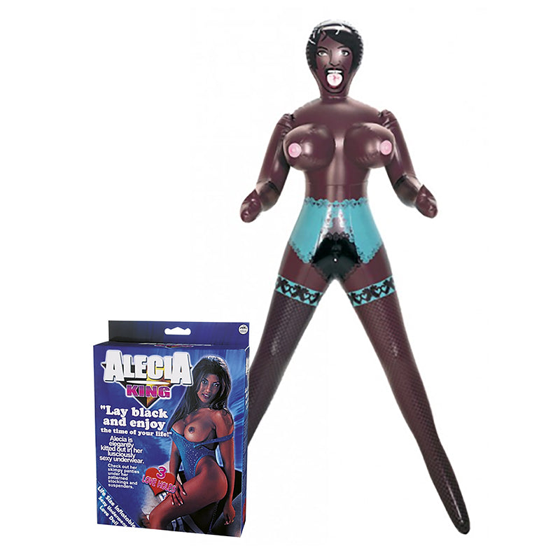 Alecia King - Inflatable Blow Up Doll - Take A Peek
