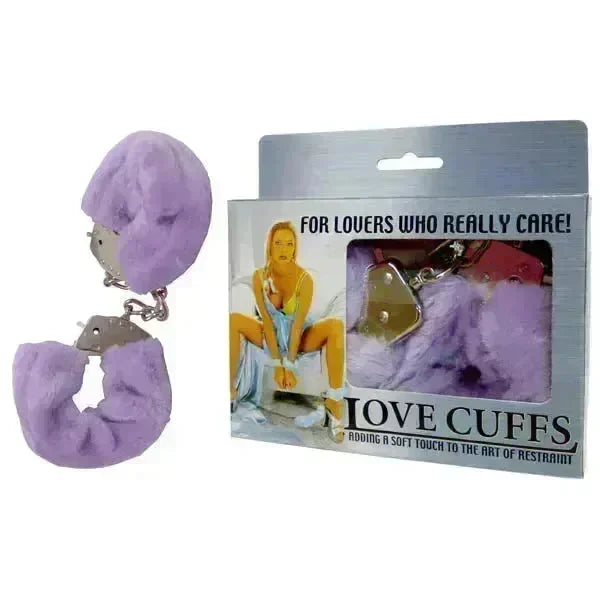 Love Cuffs - Fluffy Skin Hand Cuffs - Take A Peek