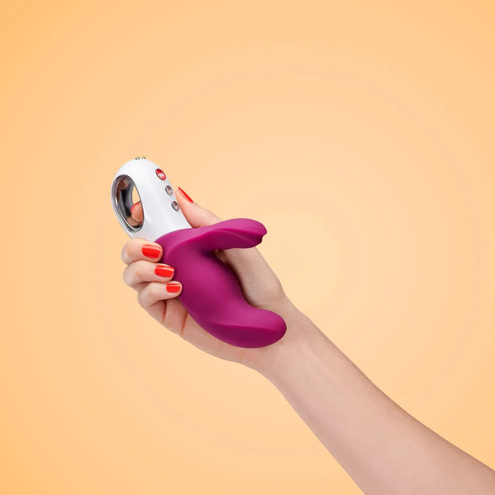 Fun Factory MISS BI grape - Grape 17 cm USB Rechargeable Rabbit Vibrator - Take A Peek