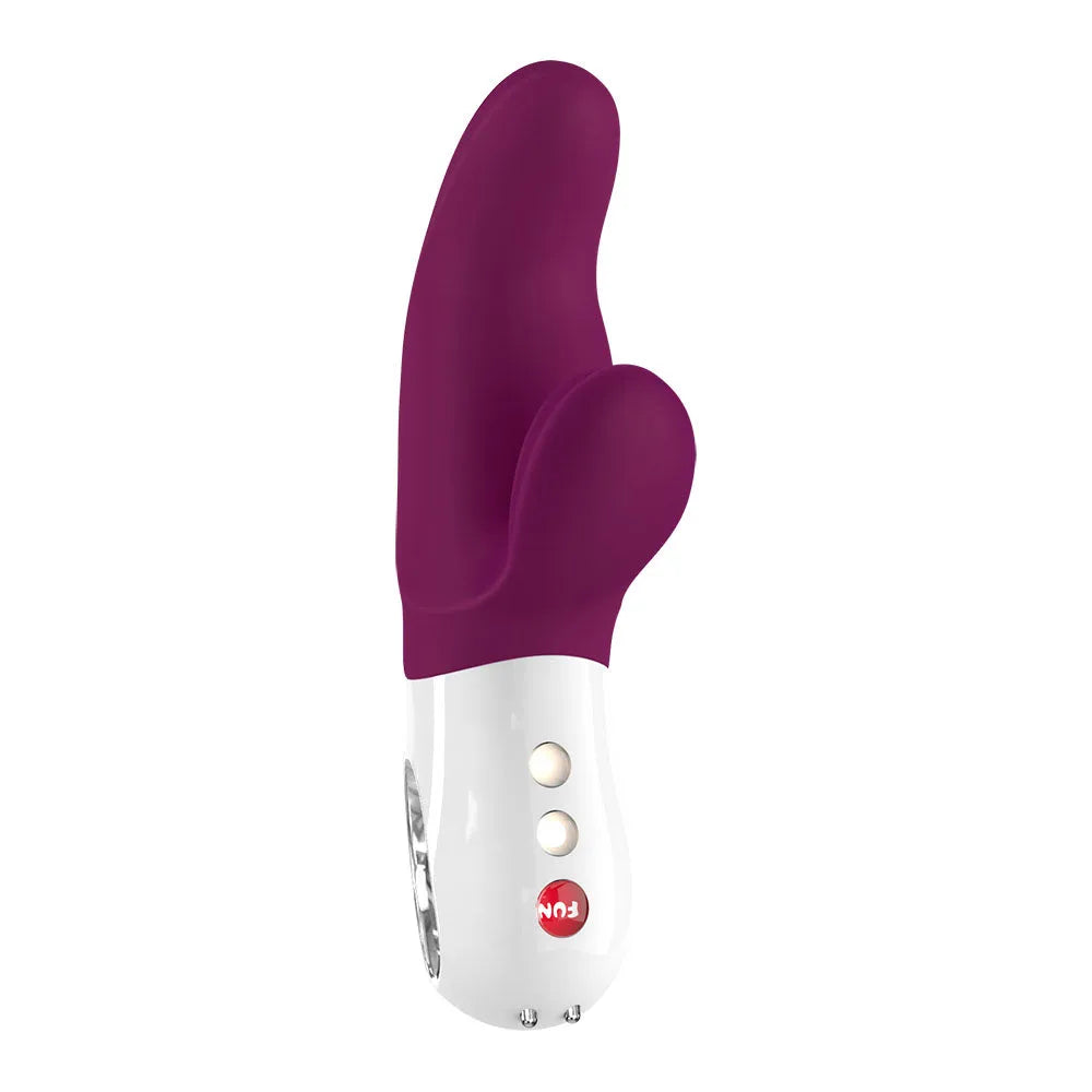 Fun Factory MISS BI grape - Grape 17 cm USB Rechargeable Rabbit Vibrator - Take A Peek