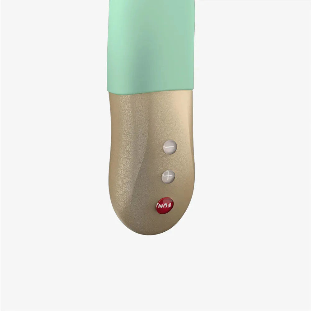 Fun Factory SUNDAZE pistachio - Pistachio 17.5 cm USB Rechargeable Thrusting Vibrator - Take A Peek