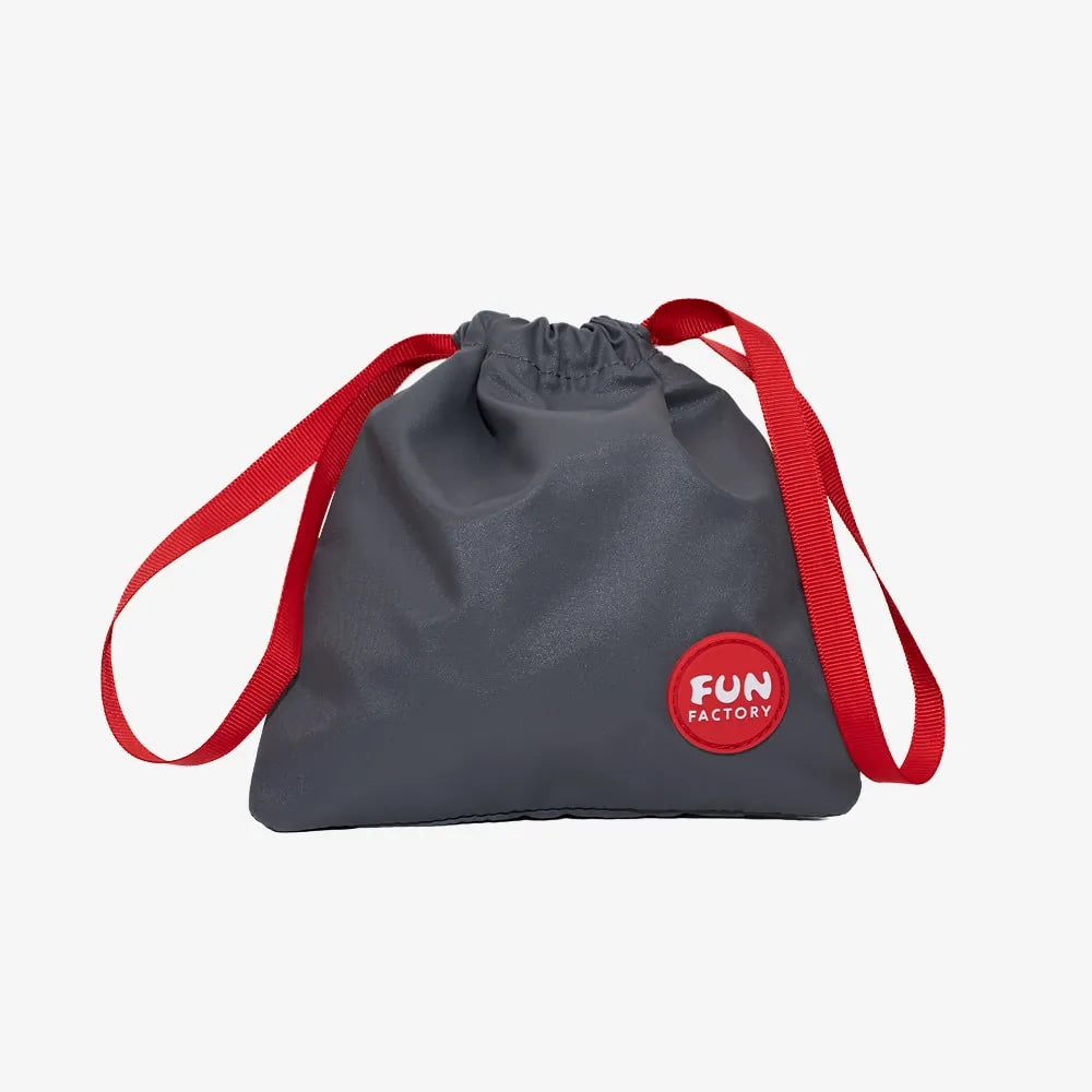 Fun Factory TOYBAG S grey - Grey Discreet Storage Bag - Small - Take A Peek