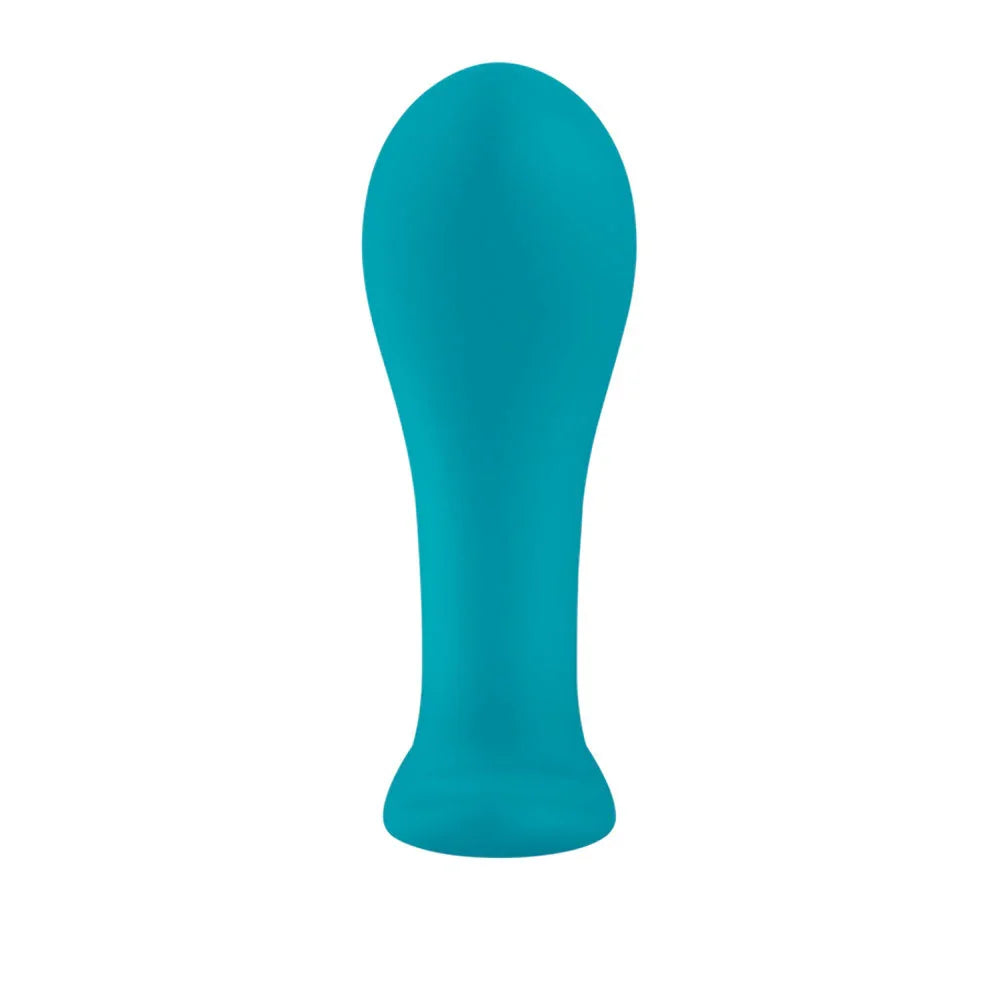 Fun Factory BOOTIE L Aquamarine - Aquamarine 10.9 cm Large Anal Plug - Take A Peek