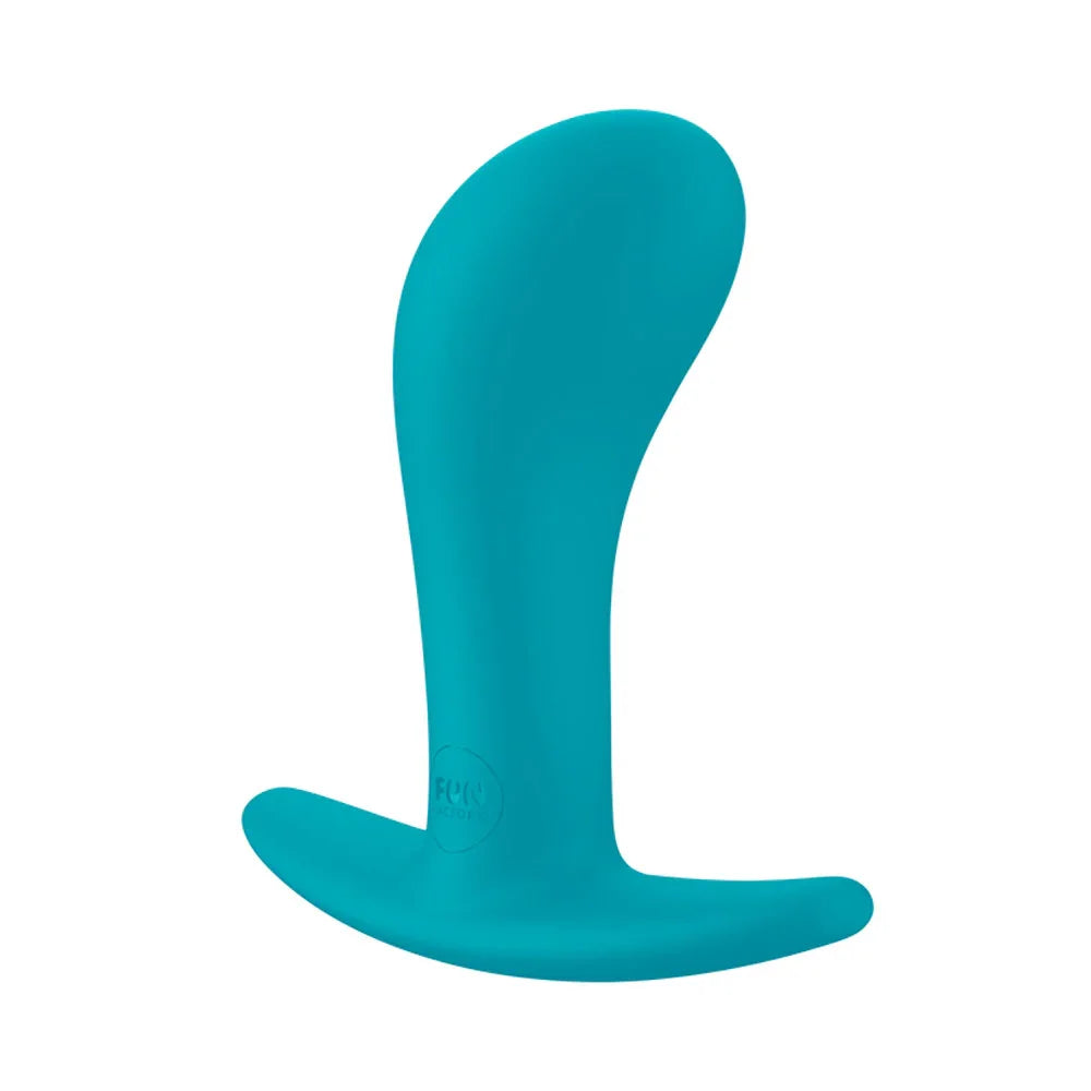 Fun Factory BOOTIE M Aquamarine - Aquamarine 9.4 cm Medium Butt Plug - Take A Peek
