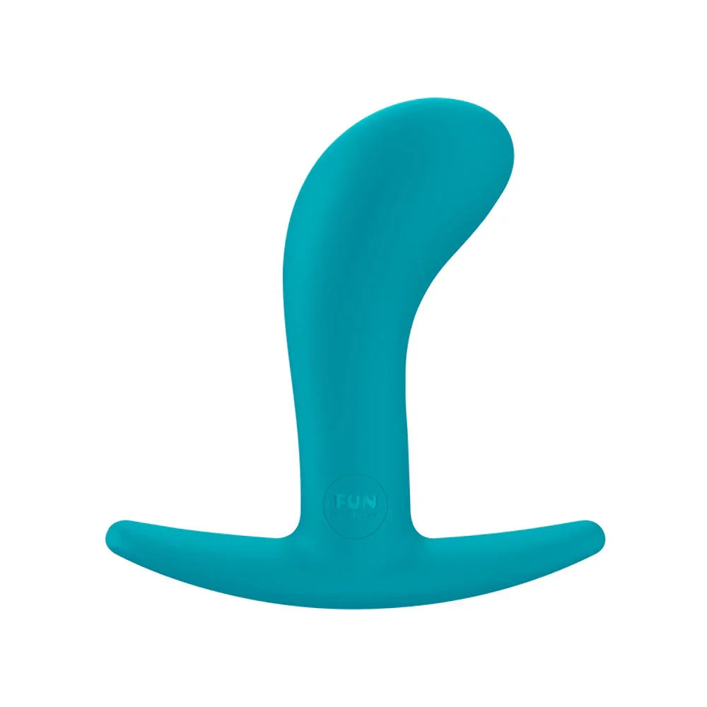 Fun Factory BOOTIE M Aquamarine - Aquamarine 9.4 cm Medium Butt Plug - Take A Peek