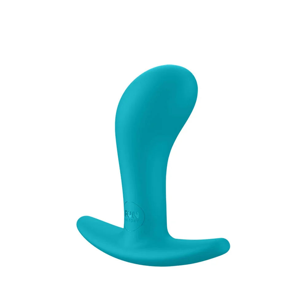 Fun Factory BOOTIE S Aquamarine - Aquamarine 7.9 cm Small Butt Plug - Take A Peek