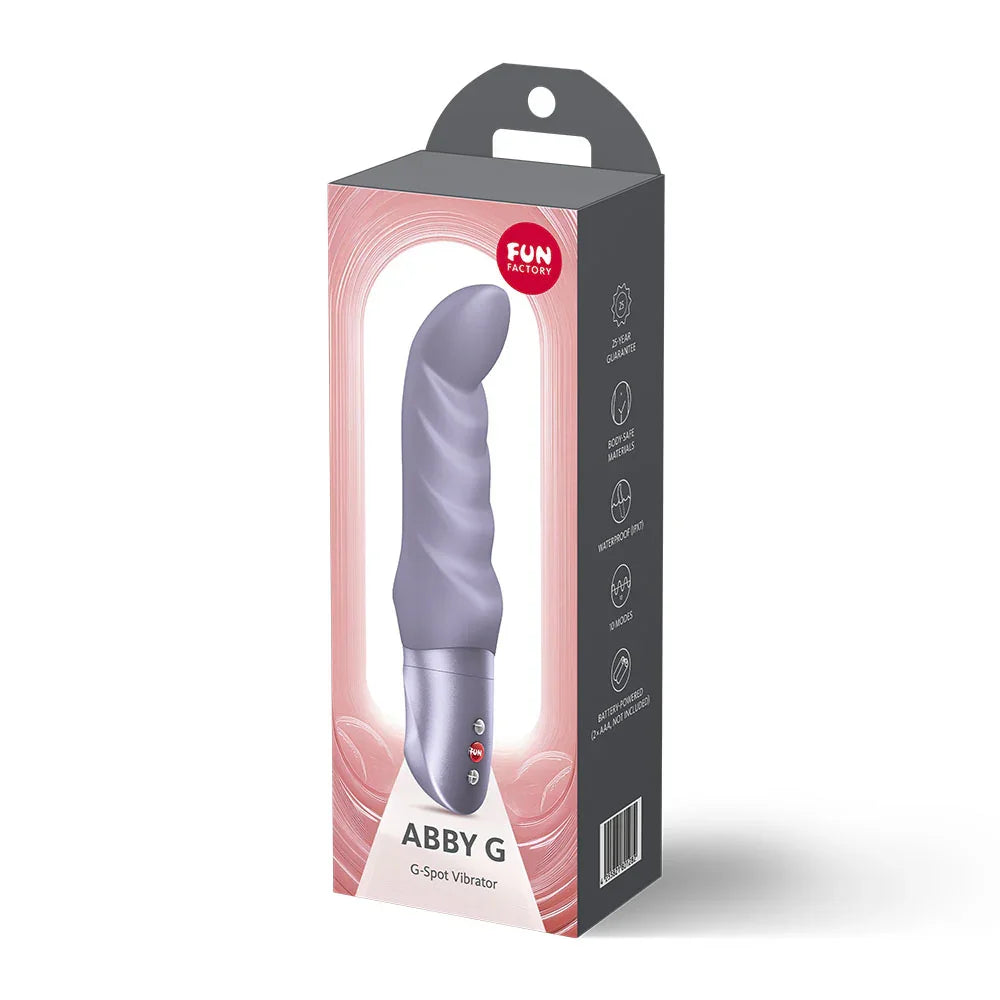 Fun Factory ABBY G Light Violet - Light Violet 18.8 cm Vibrator - Take A Peek
