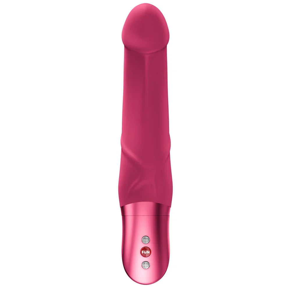 Fun Factory MR. BOSS Raspberry - Raspberry 21 cm Vibrator - Take A Peek