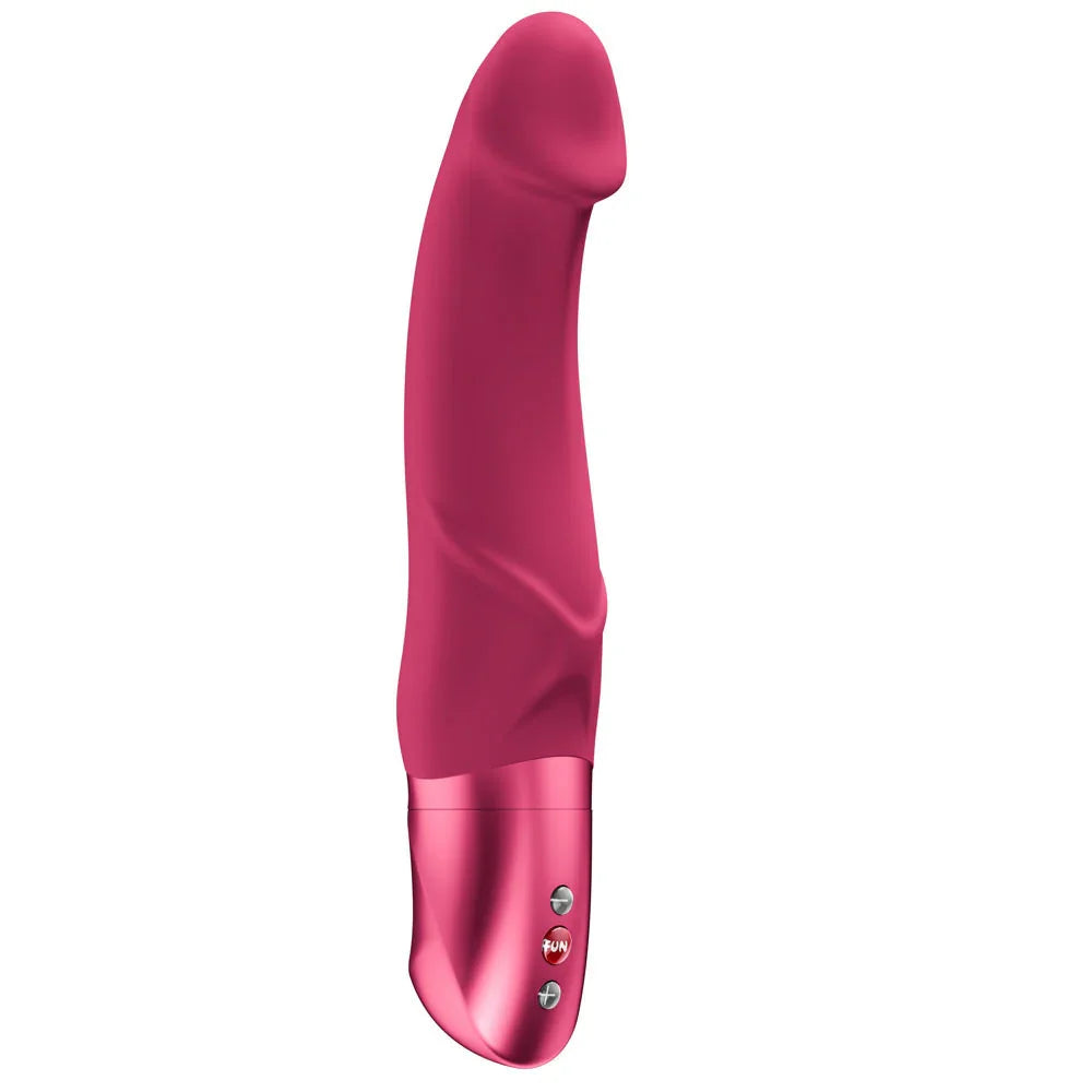 Fun Factory MR. BOSS Raspberry - Raspberry 21 cm Vibrator - Take A Peek