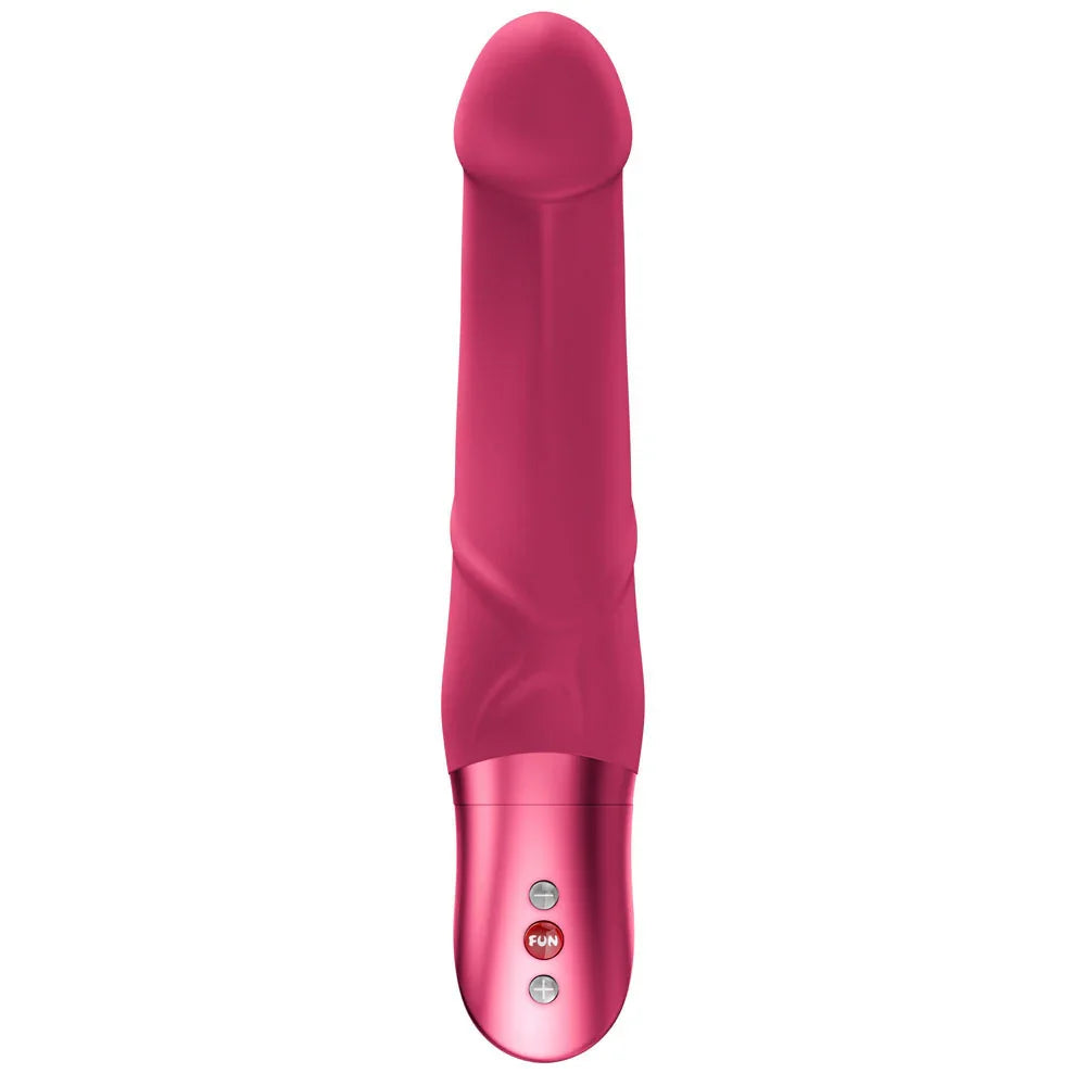 Fun Factory MR. BOSS Raspberry - Raspberry 21 cm Vibrator - Take A Peek