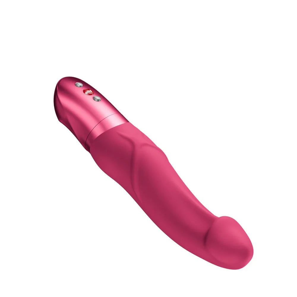 Fun Factory MR. BOSS Raspberry - Raspberry 21 cm Vibrator - Take A Peek