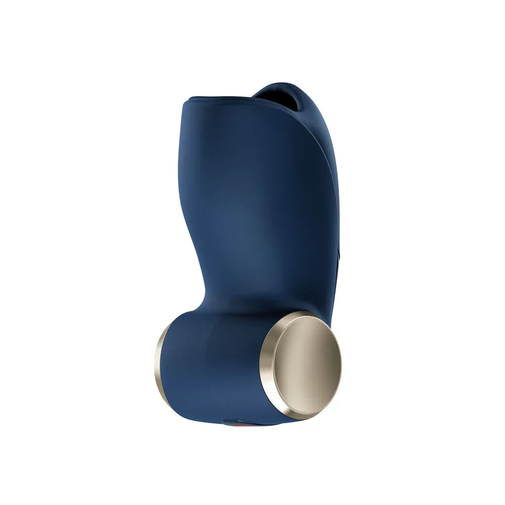 Fun Factory COBRA LIBRE II Nightblue - Nightblue USB-C Rechargeable Vibrating Massager - Take A Peek