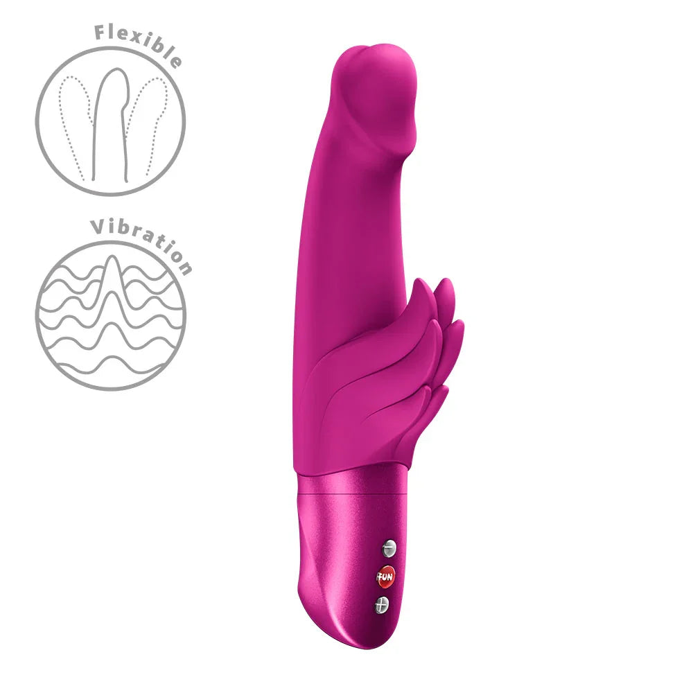 Fun Factory WICKED ANGEL Magenta - Magenta Angel Vibrator - Take A Peek