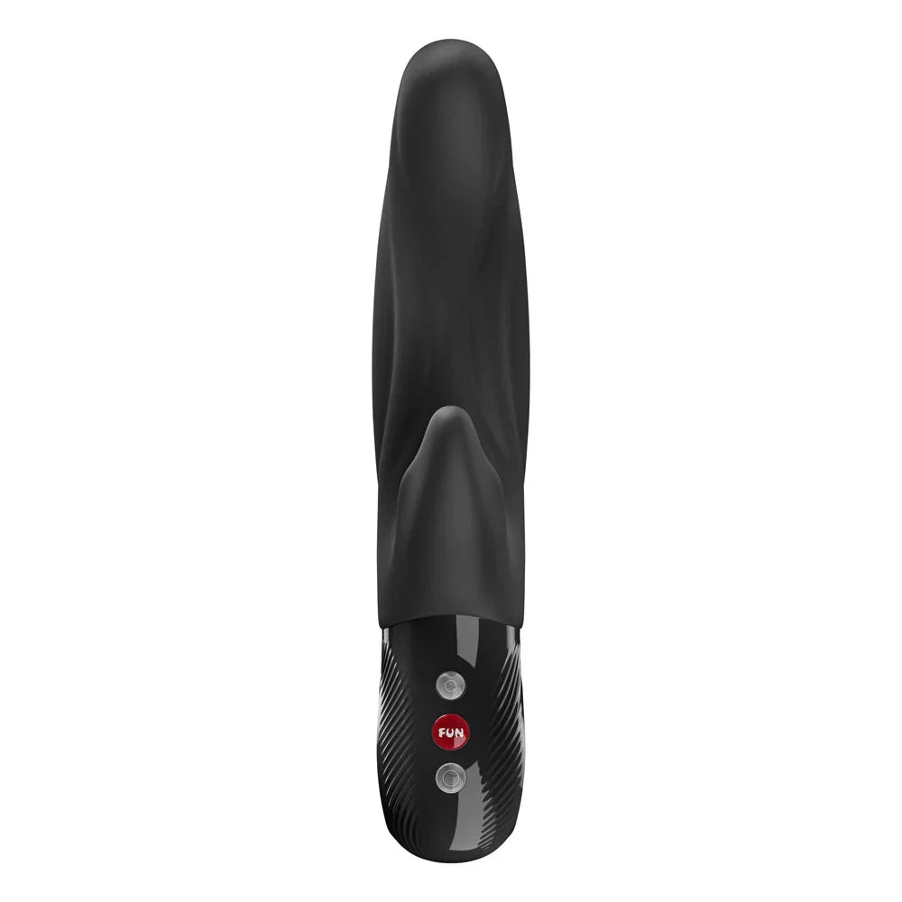 Fun Factory LADY BI Black - Black 21.8 cm USB-C Rechargeable Vibrator - Take A Peek