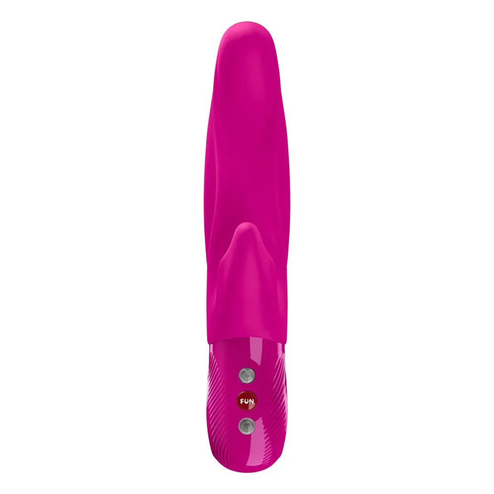 Fun Factory LADY BI Magenta - Magenta 21.8 cm USB-C Rechargeable Vibrator - Take A Peek