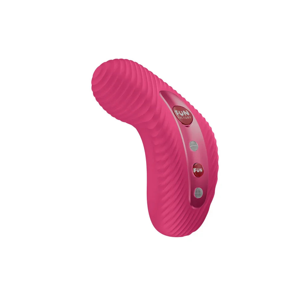 Fun Factory LAYA III Raspberry - Raspberry USB-C Rechargeable Stimulator - Take A Peek