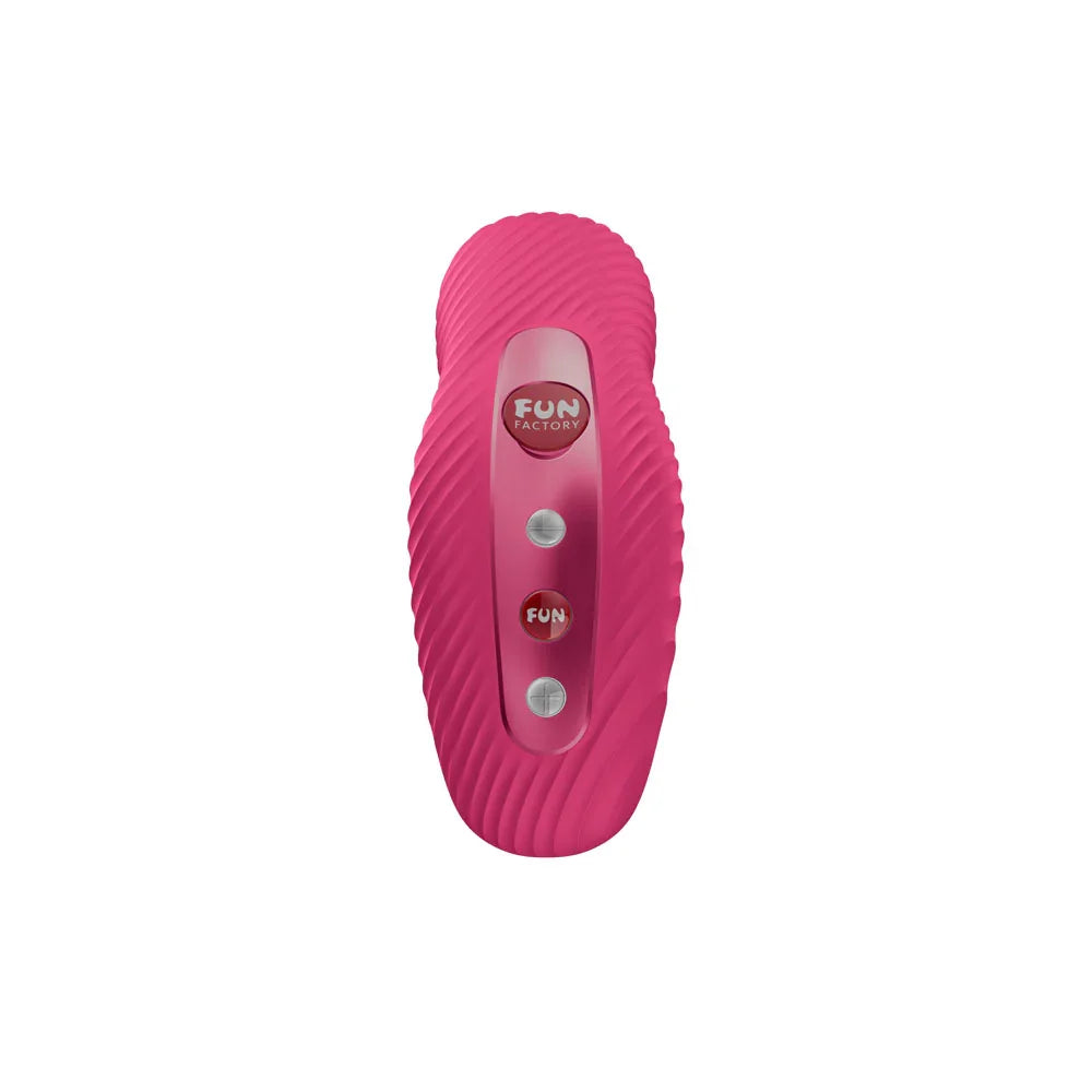 Fun Factory LAYA III Raspberry - Raspberry USB-C Rechargeable Stimulator - Take A Peek