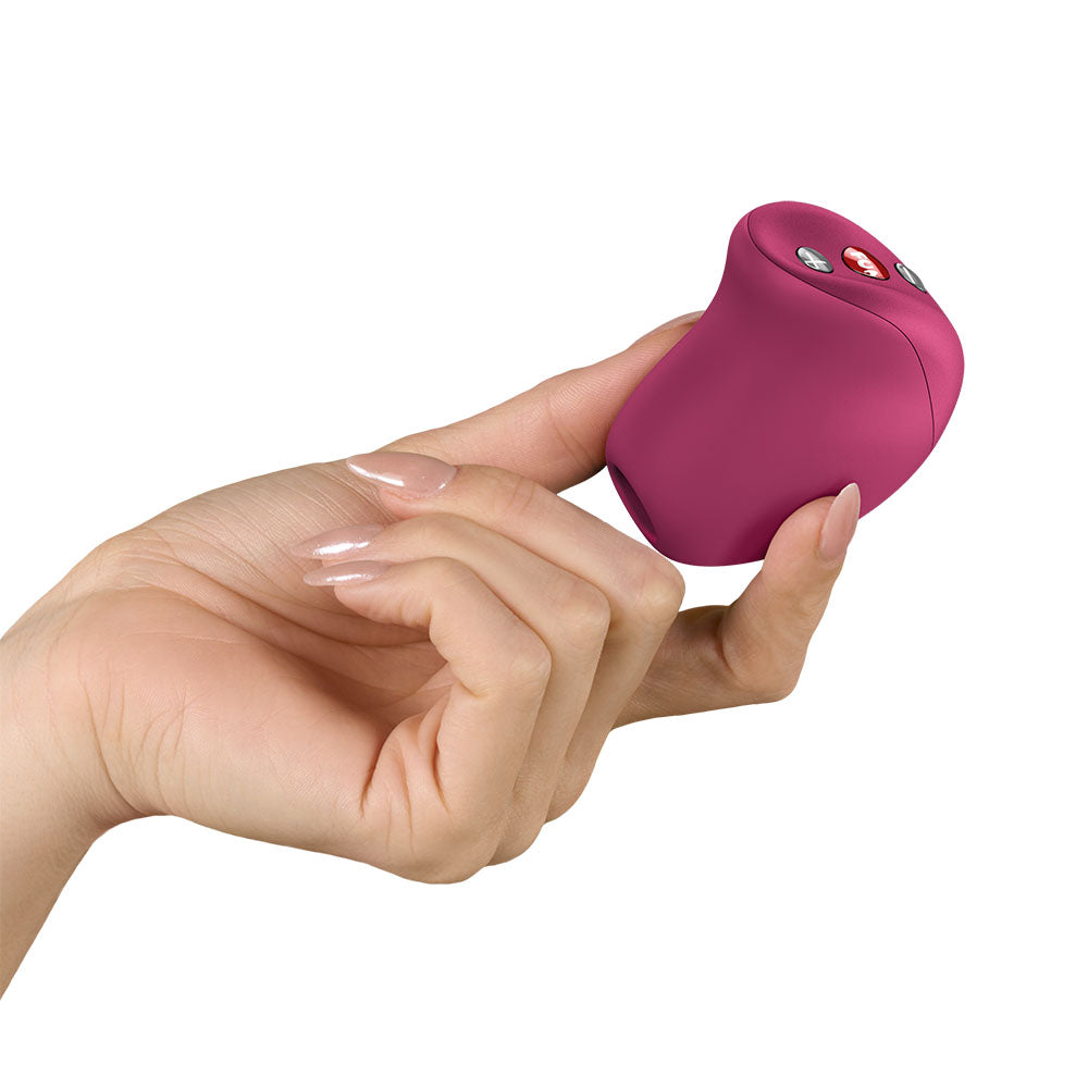Fun Factory MEA Wine - Wine USB Rechargeable Air Pulse Clitoral Stimulator - Take A Peek
