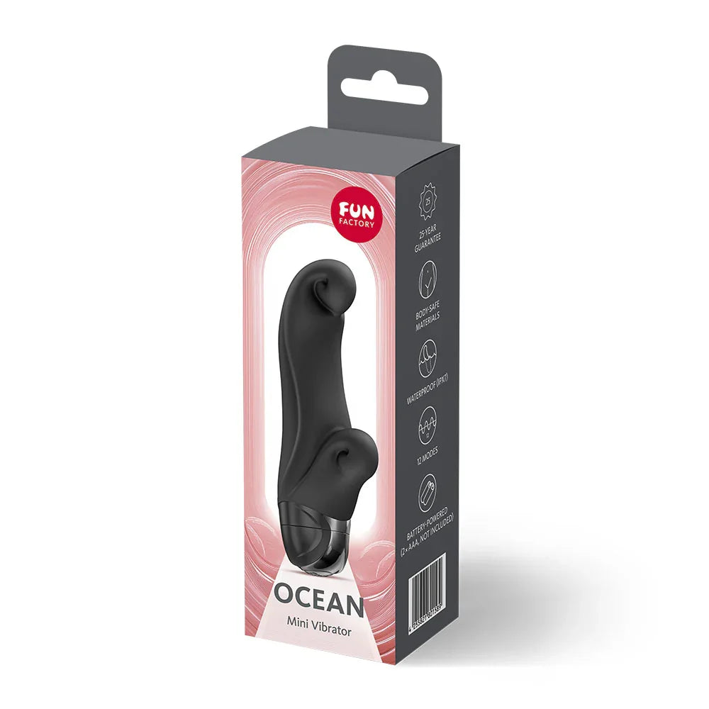 Fun Factory OCEAN - 14.5 cm Vibrator - Take A Peek