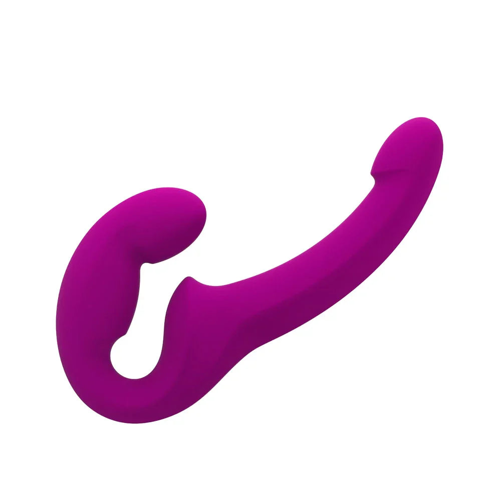 Fun Factory SHARE LITE Blackberry - Blackberry Strapless Strap-On - Take A Peek