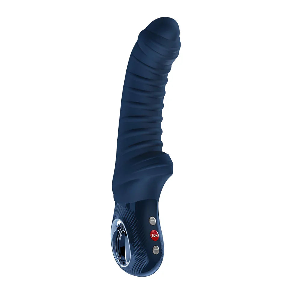 Fun Factory TIGER Nightblue - Night 22.4 cm USB-C Rechargeable Vibrator - Take A Peek