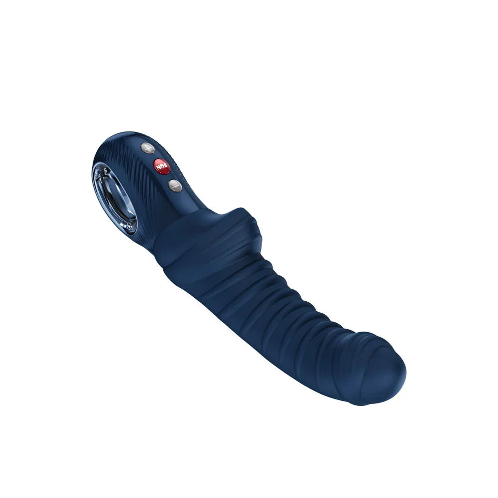 Fun Factory TIGER Nightblue - Night 22.4 cm USB-C Rechargeable Vibrator - Take A Peek