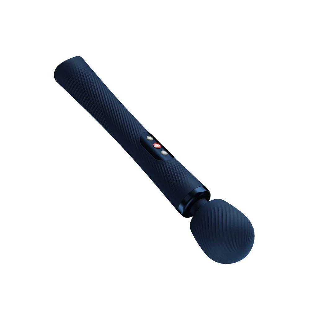 Fun Factory VIM Nightblue - Nightblue USB-C Rechargeable Rumbling Massage Wand - Take A Peek