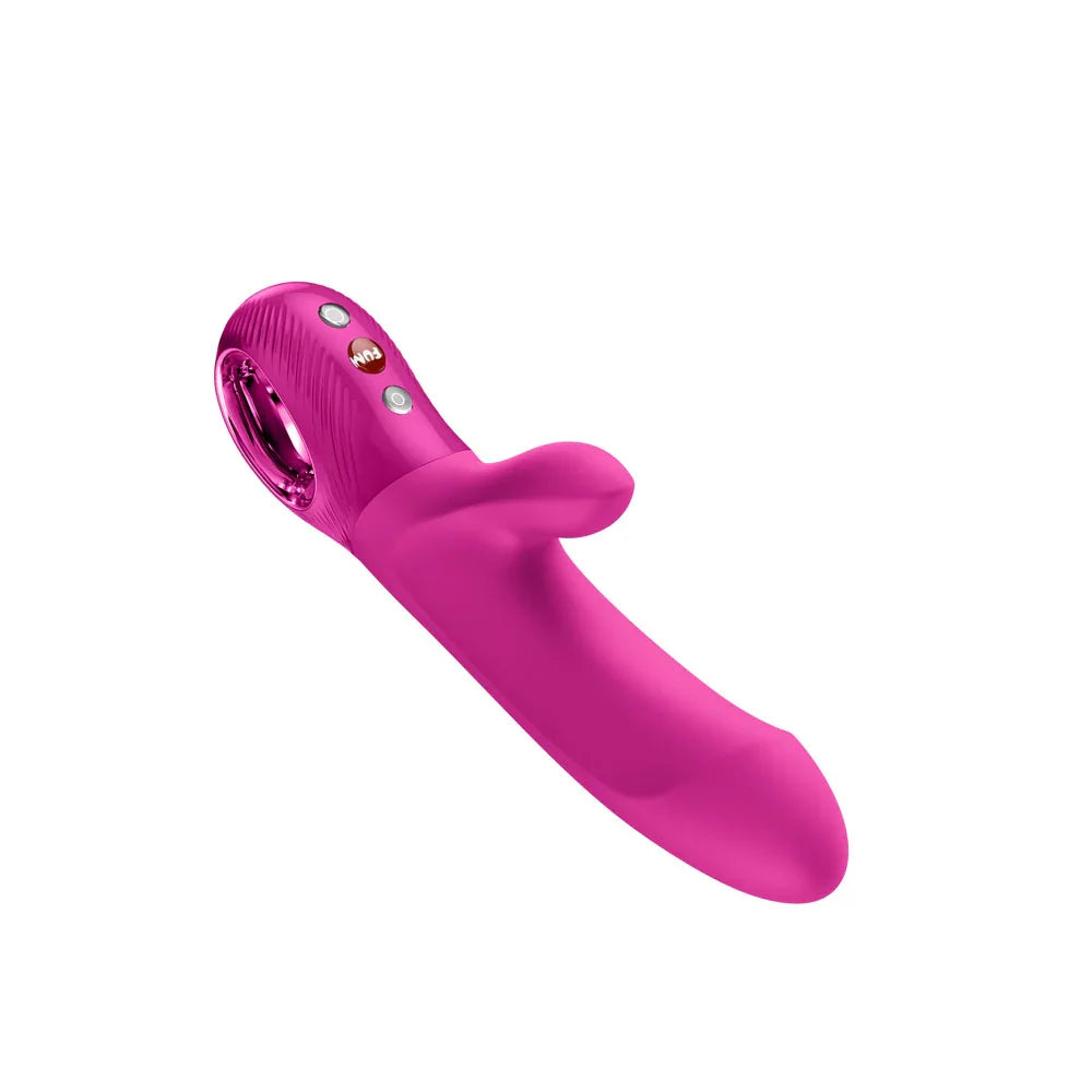 Fun Factory BI STRONIC EMBRACE Magenta - Magenta USB-C Rechargeable Thrusting Vibrator - Take A Peek