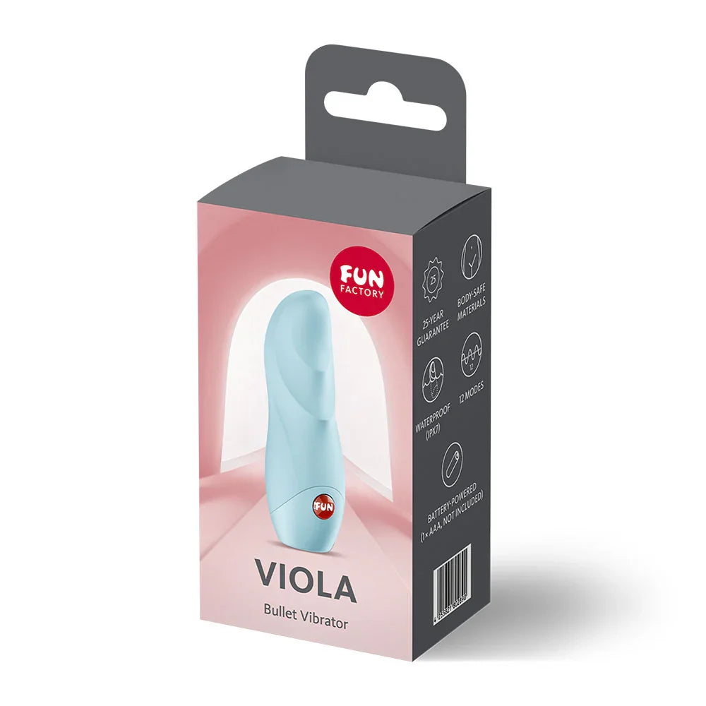 Fun Factory VIOLA Ice - Ice Vibrating Bullet - Take A Peek