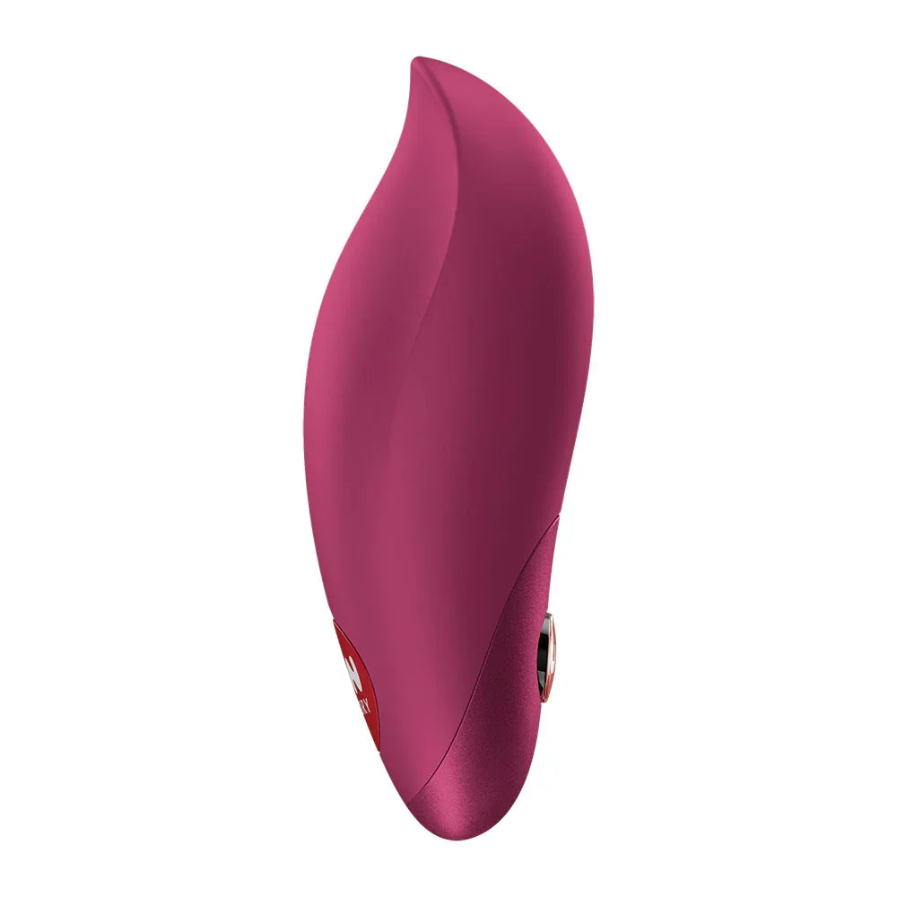 Fun Factory CHARME Wine - Wine USB-C Rechargeable Stimulator - Take A Peek