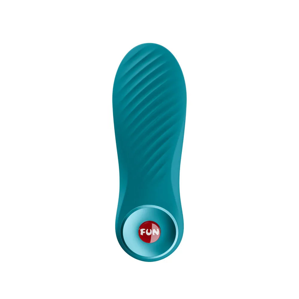 Fun Factory BIJOU Aquamarine - Aquamarine USB-C Rechargeable Stimulator - Take A Peek