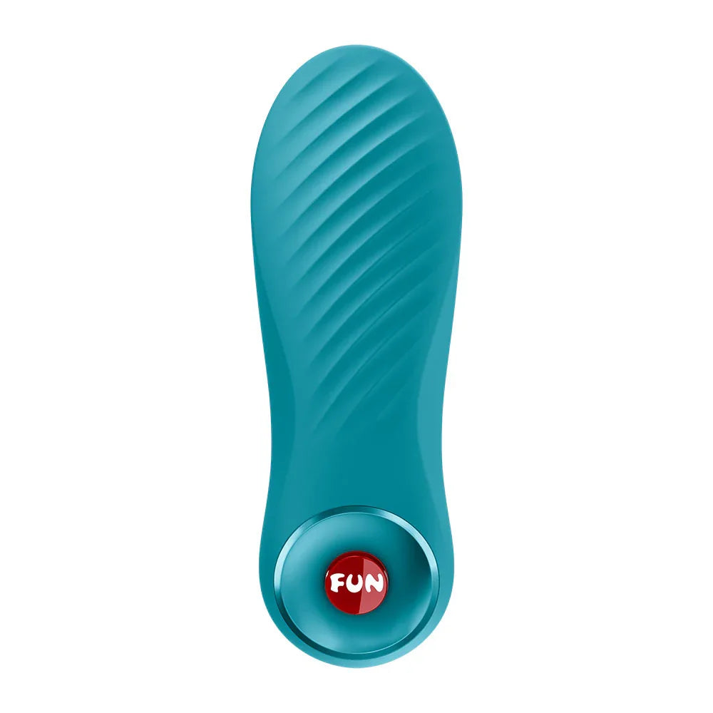 Fun Factory BIJOU Aquamarine - Aquamarine USB-C Rechargeable Stimulator - Take A Peek