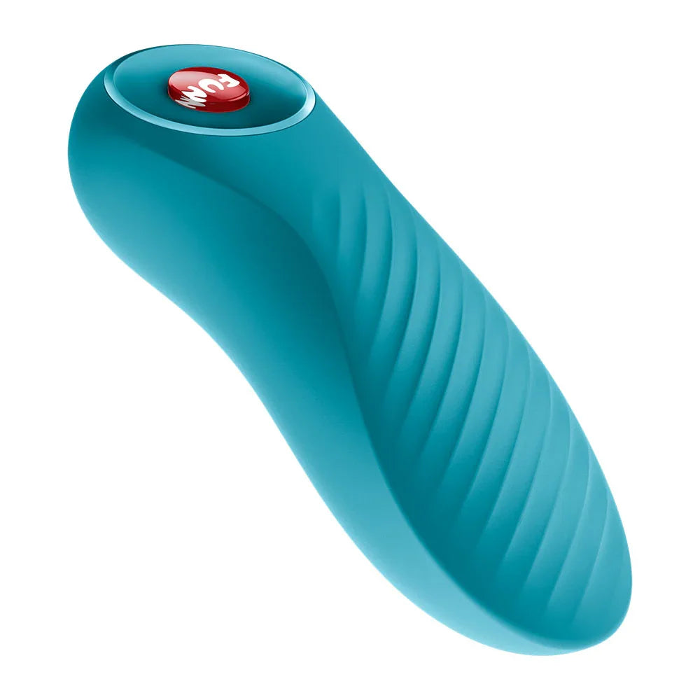 Fun Factory BIJOU Aquamarine - Aquamarine USB-C Rechargeable Stimulator - Take A Peek