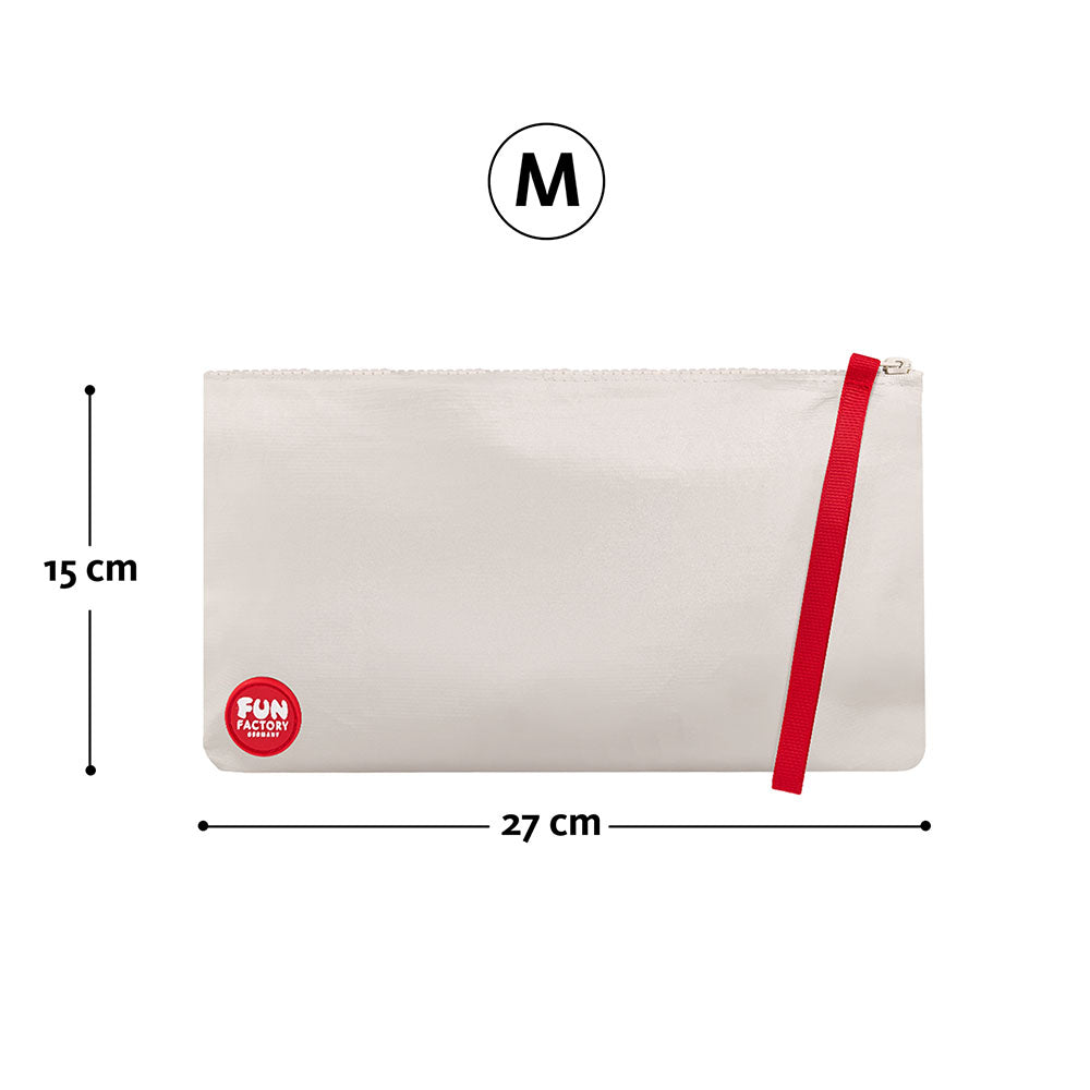 Fun Factory TOYBAG M - Gold Medium Toy Storage Bag - Take A Peek