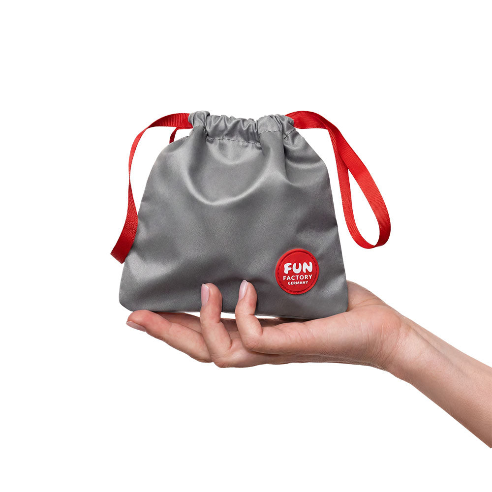 Fun Factory TOYBAG S - Dark Grey Small Toy Storage Bag - Take A Peek